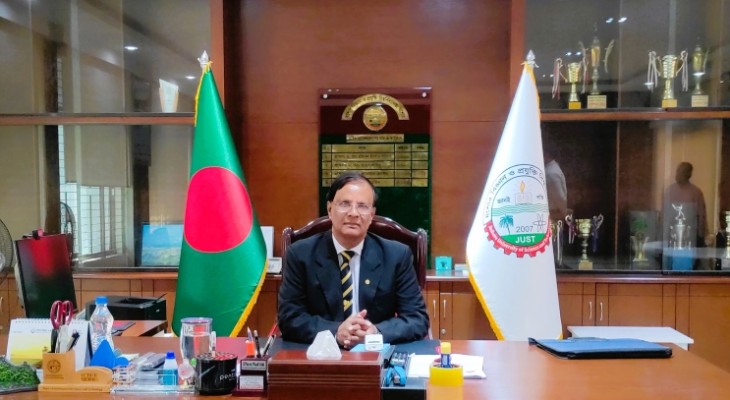 ফুল নয় দোয়া চাইলেন নবনিযুক্ত যবিপ্রবি উপাচার্য